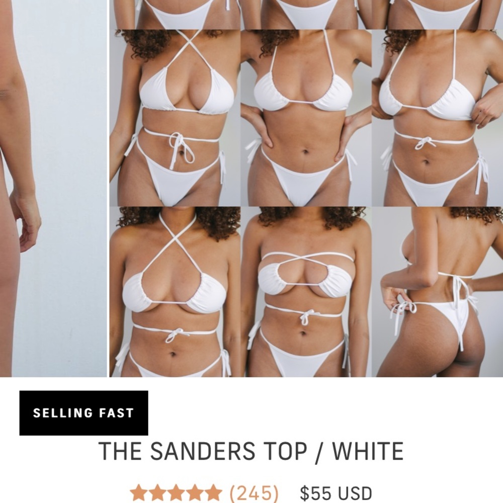 437 Sanders Set in white